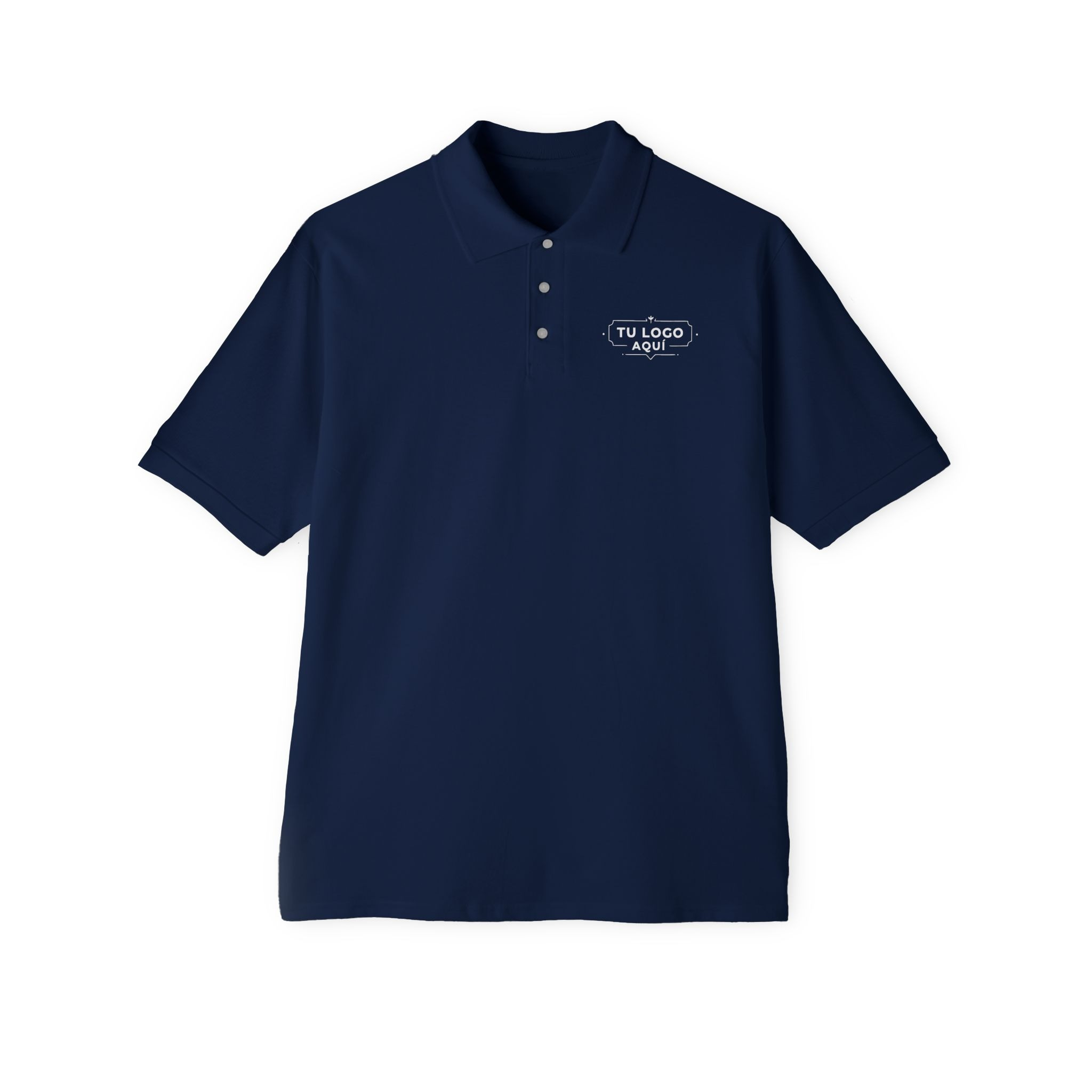 Remera tipo polo 220g/m² Personalizada