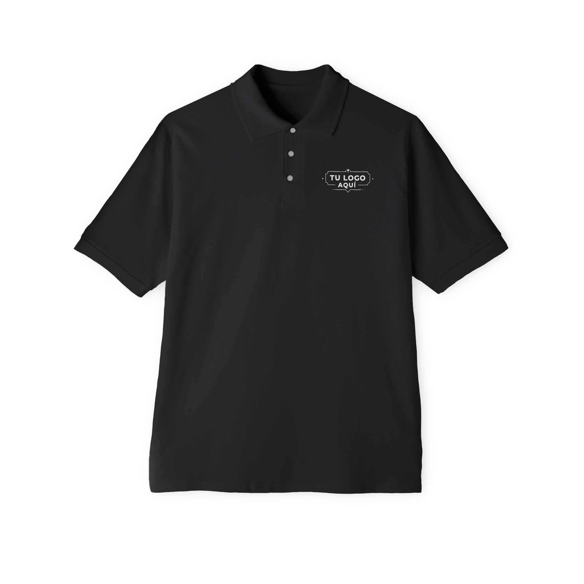 Remera tipo polo 220g/m² Personalizada