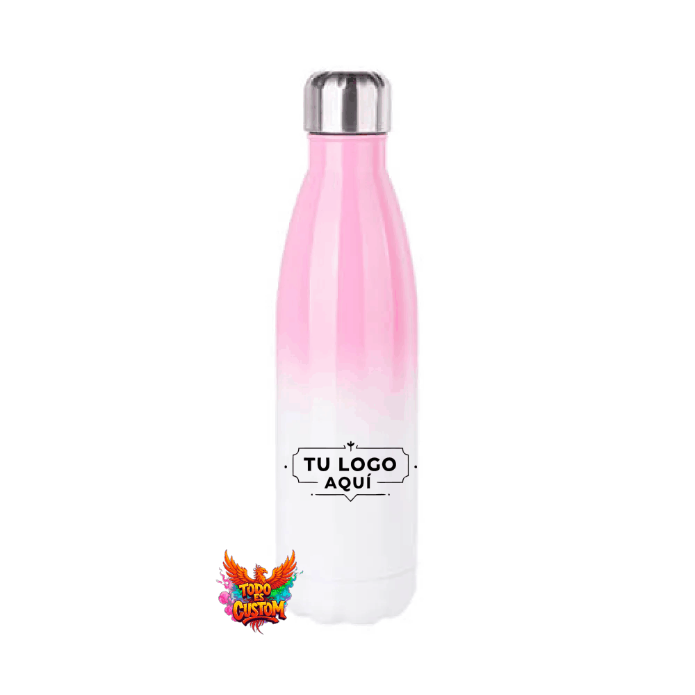 Botella degrade acero inox 500ml