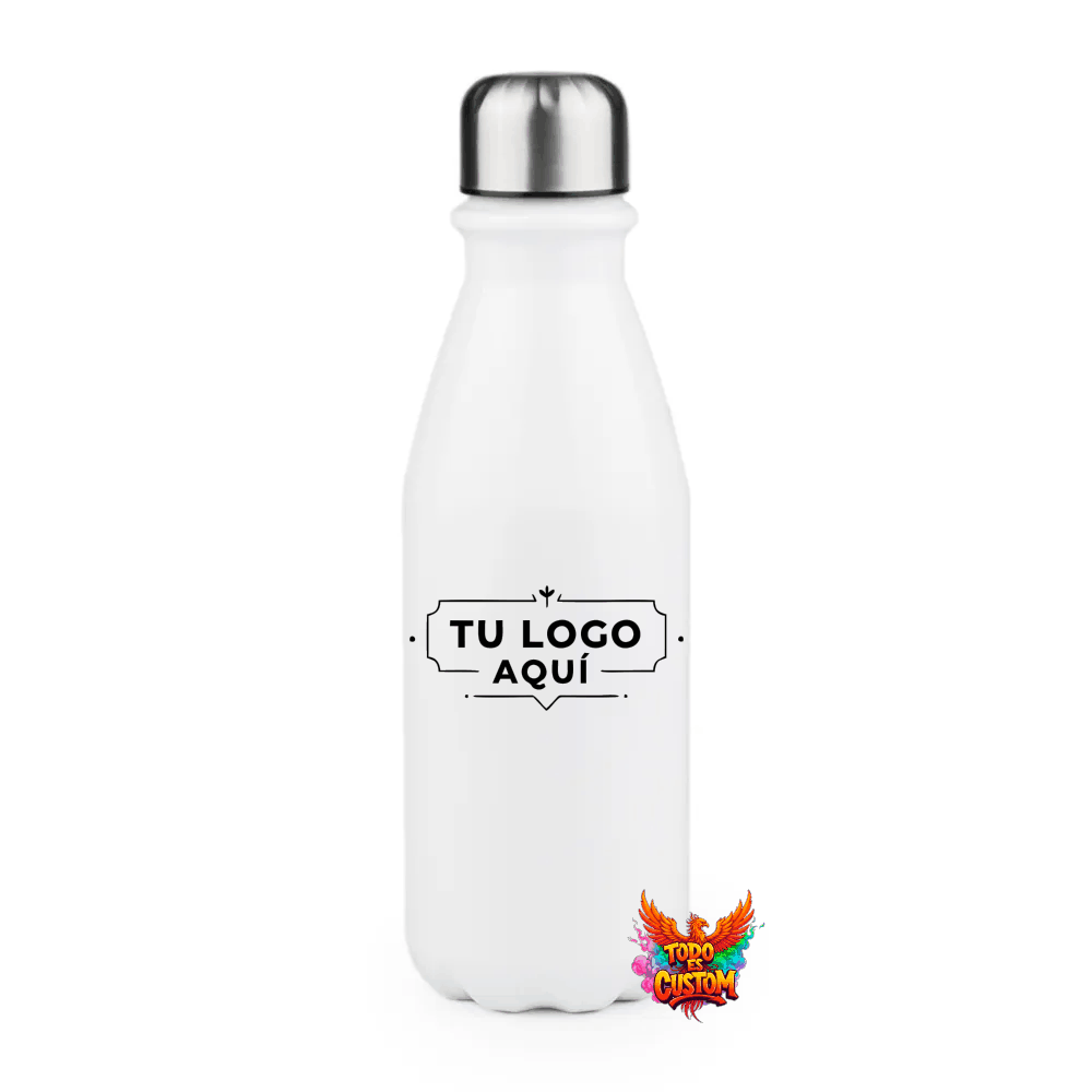 Botella aluminio Blanca 650ml