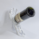 Soporte de vino en forma de mano