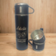 Termo de Acero Inoxidable Personalizado con Grabado Láser + 3 Tazas Incluidas ☕